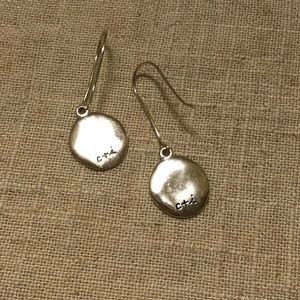 C+I Paillette Single Drop Earrings
